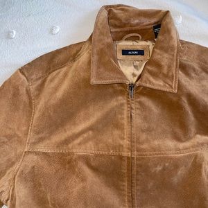 men’s alfani leather jacket